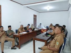 Rakor Rutin Pamong Kalurahan Pringombo